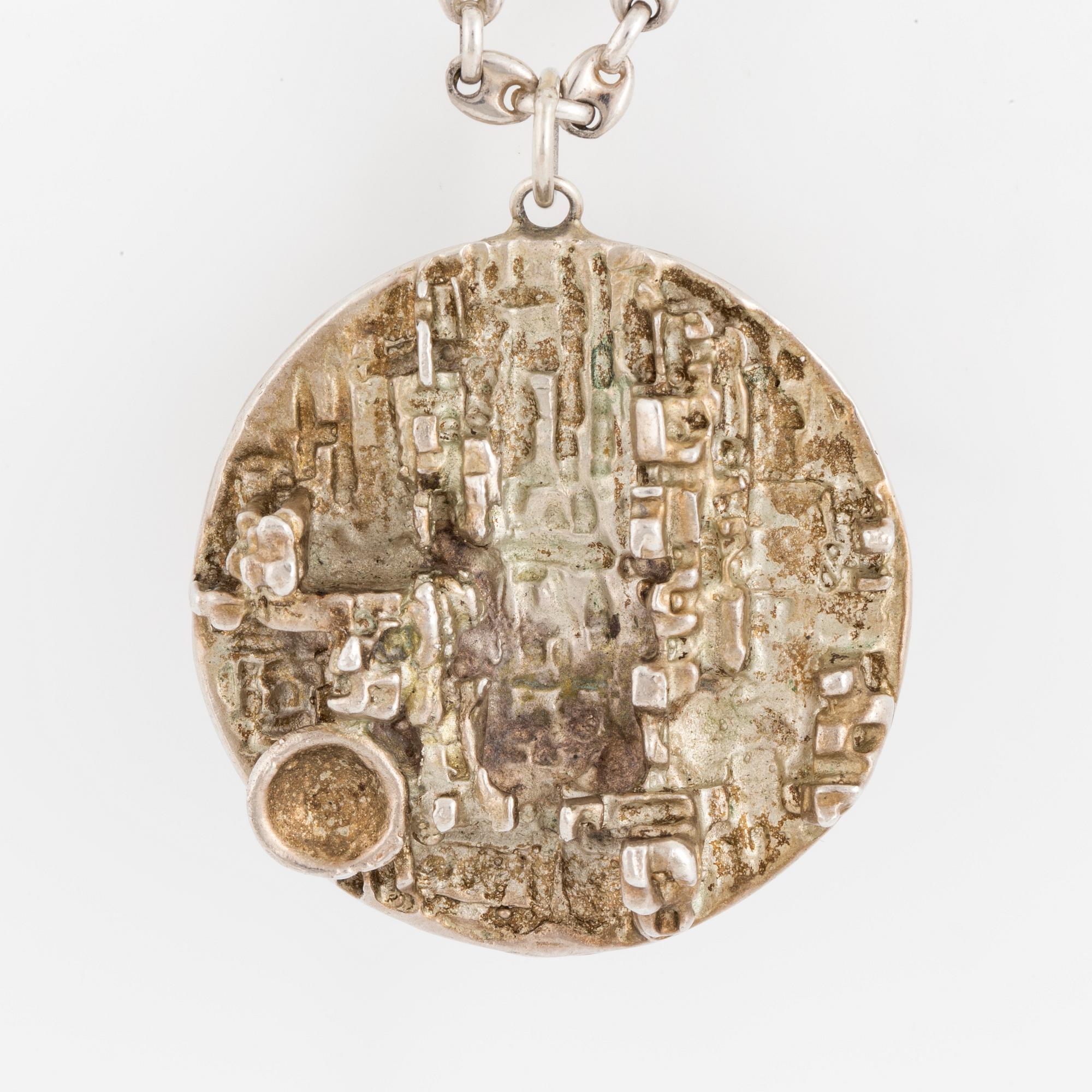 OLLE OHLSSON, Pendant, sterlingsilver.