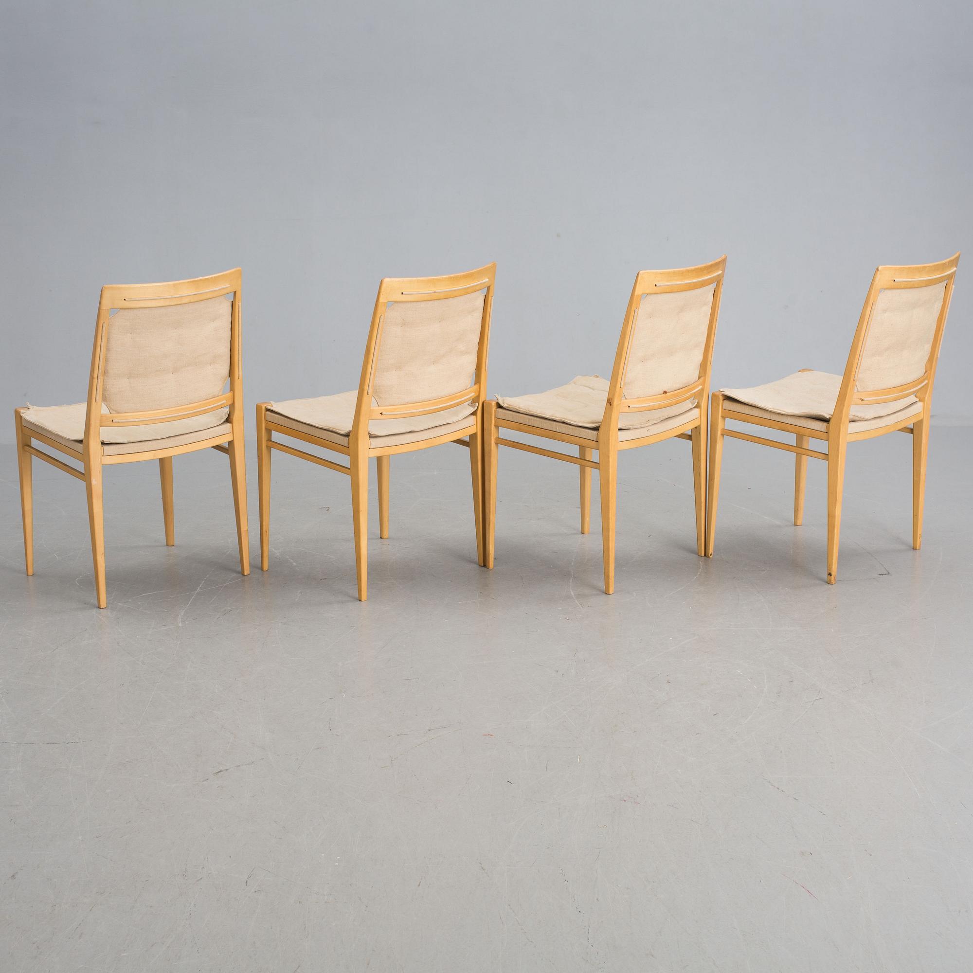 STOLAR, 4 st, Bruno Mathsson, Bruno Mathsson International.