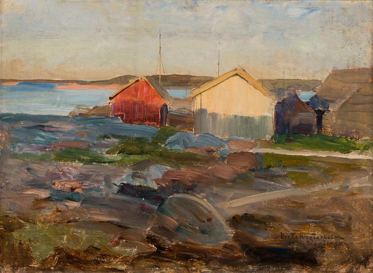 Victor Westerholm, LANDSKAP FRÅN ÅLAND.