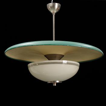 Harald Notini, a ceiling light from Böhlmarks, 1930's.