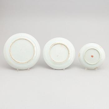 A group of Chinese porcelain, late Qing dynasty, Canton, and 20th century.