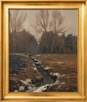 Hans Östed, "Backen, Köge", 1924.