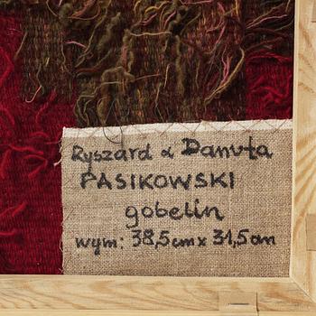 Ryszard Pasikowski, vävnad signerad a tergo.