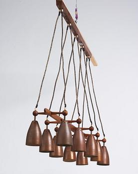 Hans-Agne Jakobsson, attributed, a ceiling lamp, Hans Agne Jakobsson AB, Markaryd, Sweden 1950s.