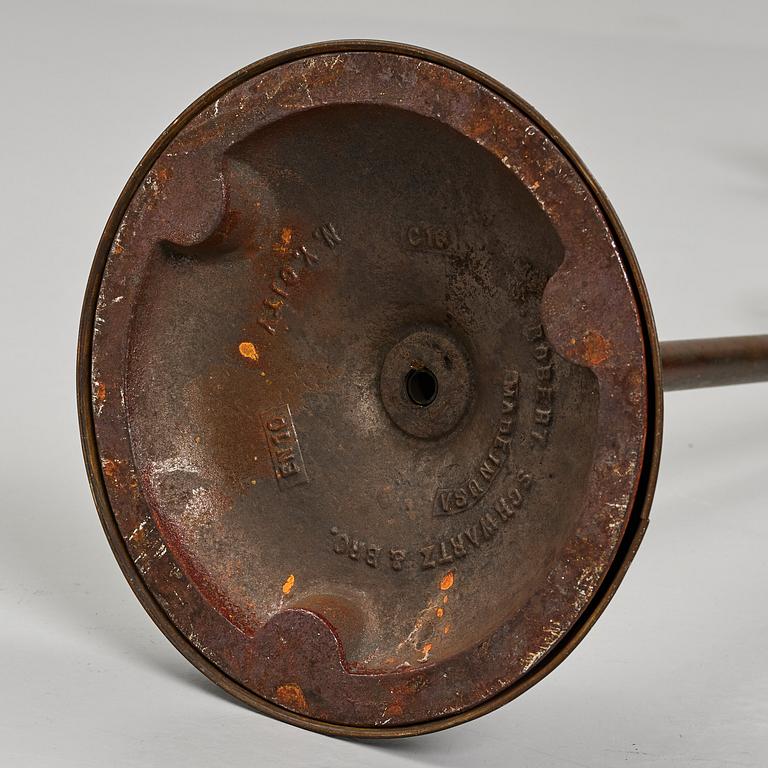 Robert Schwartz & Bro, golvlampa, 1900-talets första hälft, USA.