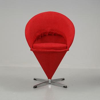 FÅTÖLJ, "Cone Chair", Verner Panton, Fritz Hansen.