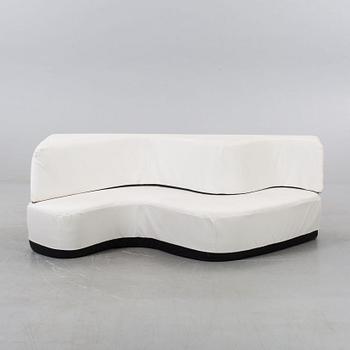 SOFA, sculptural, 2 parts. 1970s.