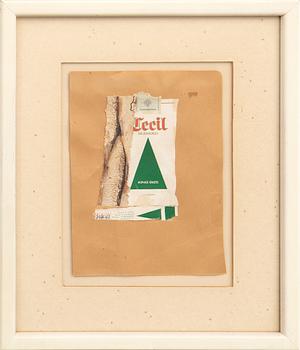 Sven Hauptmann, collage 3 pcs Untitled.