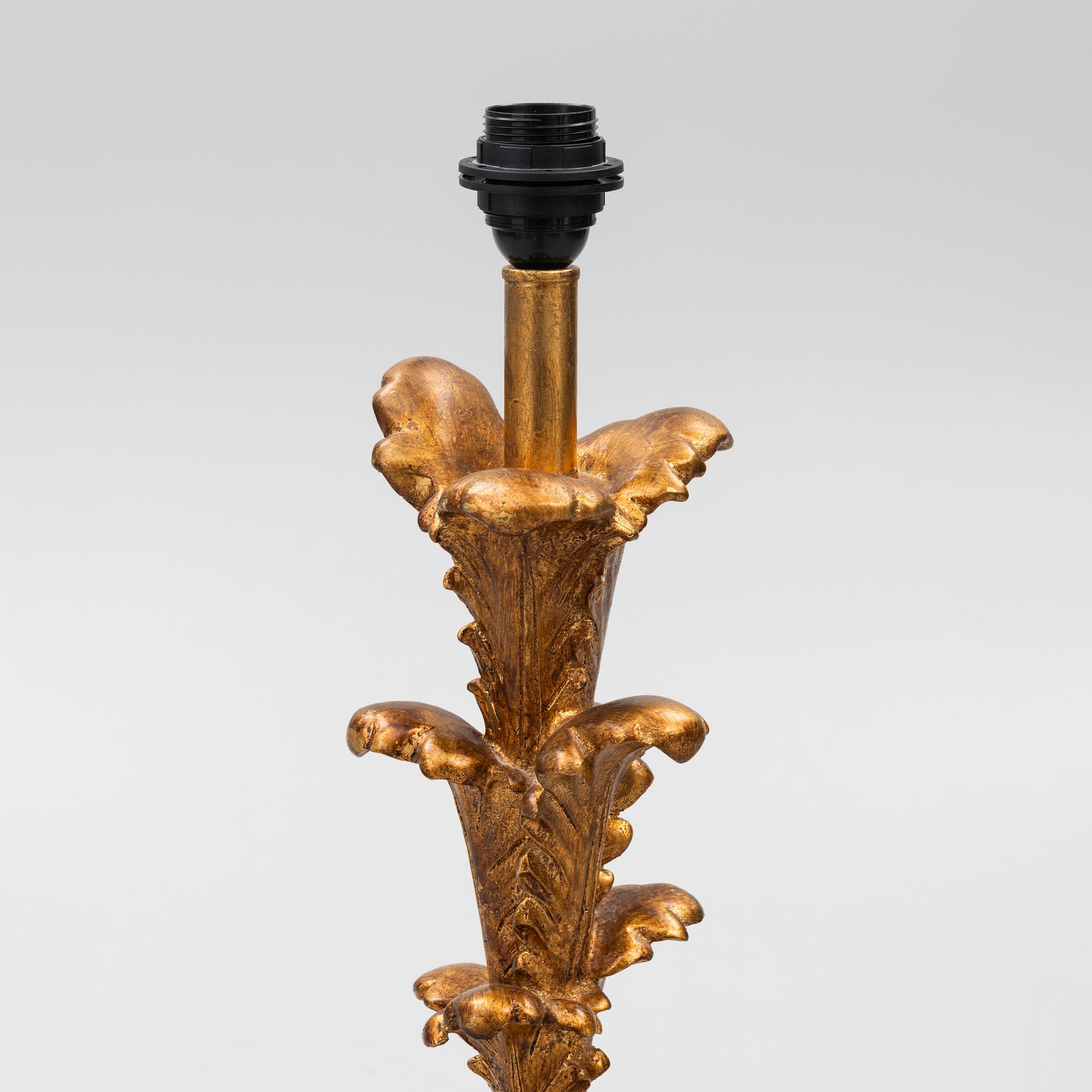 A floor lamp, likely Italy, second half of the 20th century.