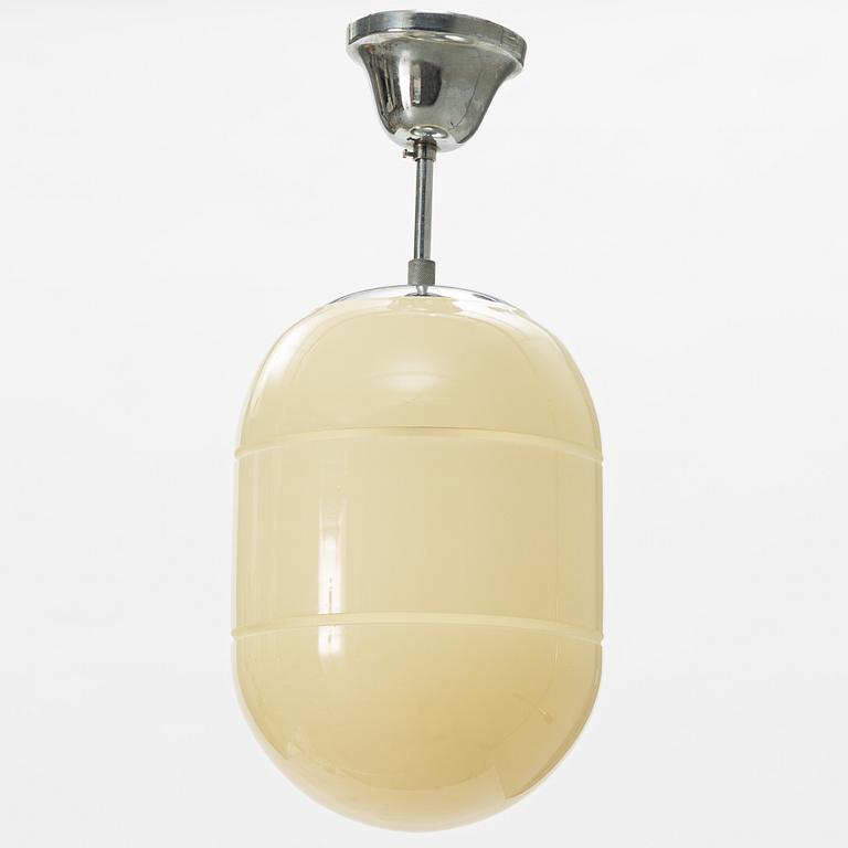 Karlskrona Lampfabrik, ceiling lamp, model "612", 1930s-40s.