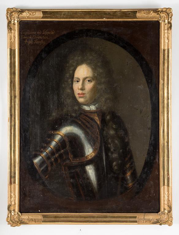 MARTIN MIJTENS D.Ä, Attributed to. Portrait, canvas 105 x 75.5 cm.