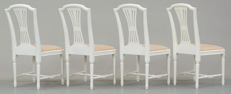STOLAR, 8st, gustaviansk stil, 1900-talets slut.