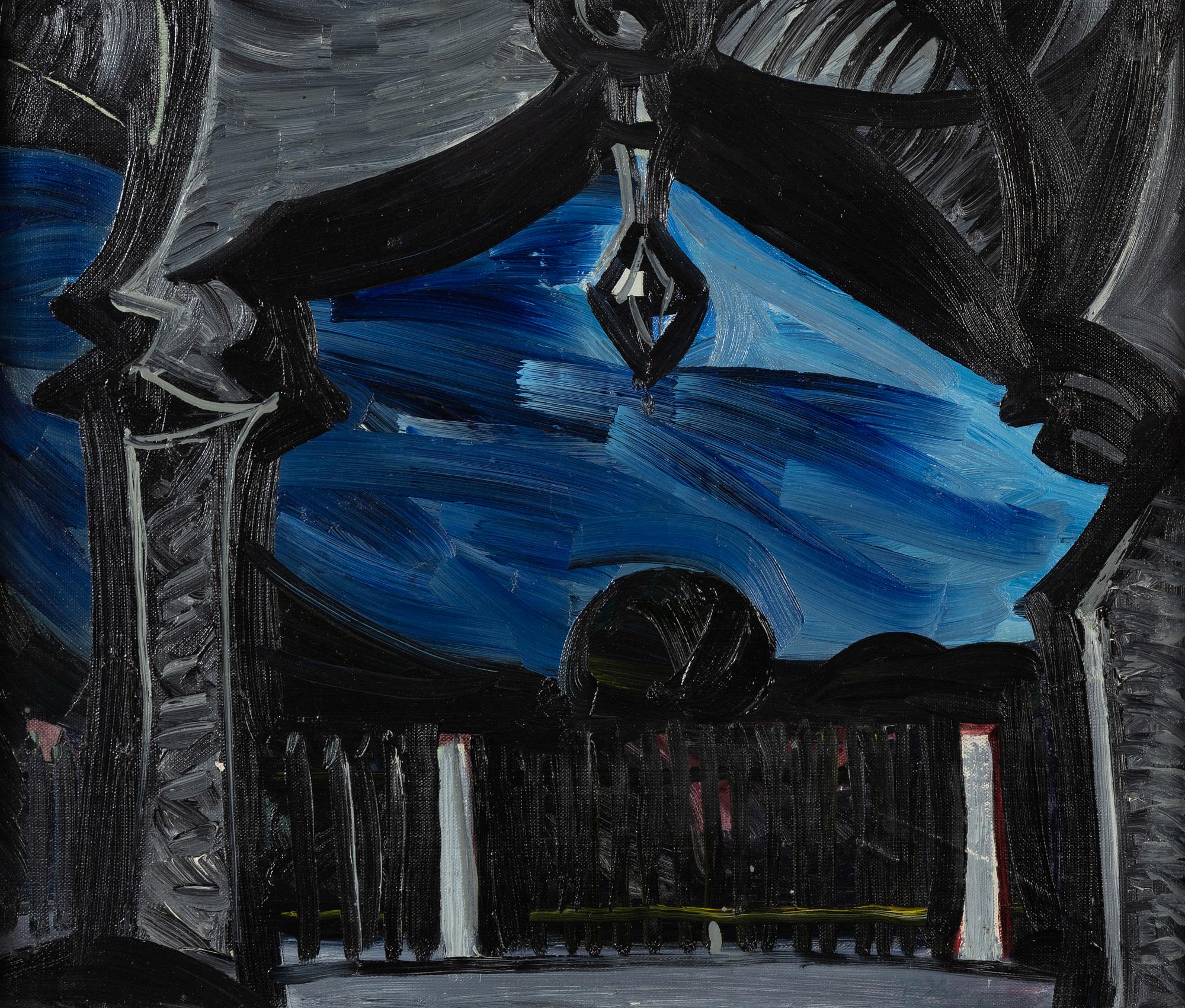 Roland Kempe, oil on canvas, signed.