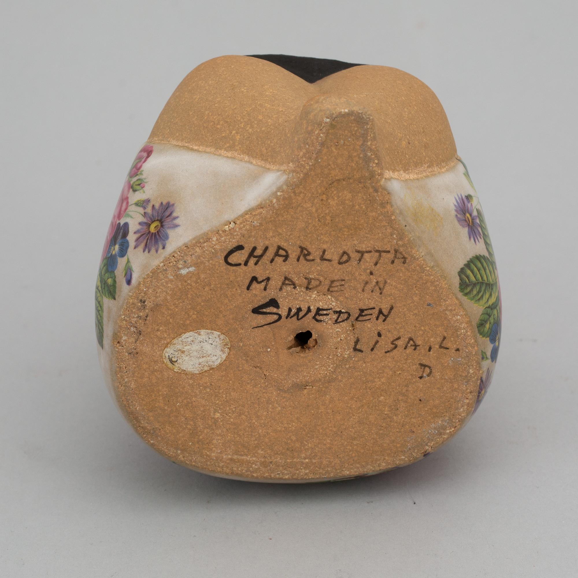 LISA LARSON, figurin, stengods, Gustavsberg.