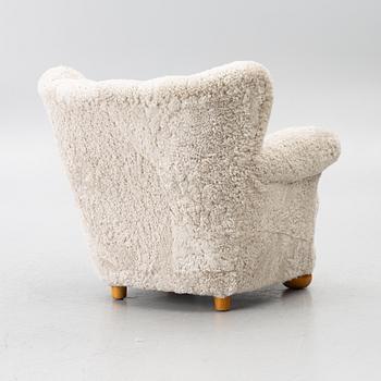 A Swedish Modern armchair, 1940s.