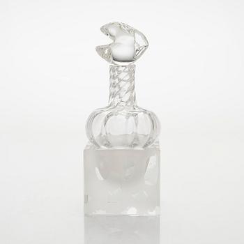 Tiina Nordström, konstglas, signerad Tiina Nordström, Iittala 1991.