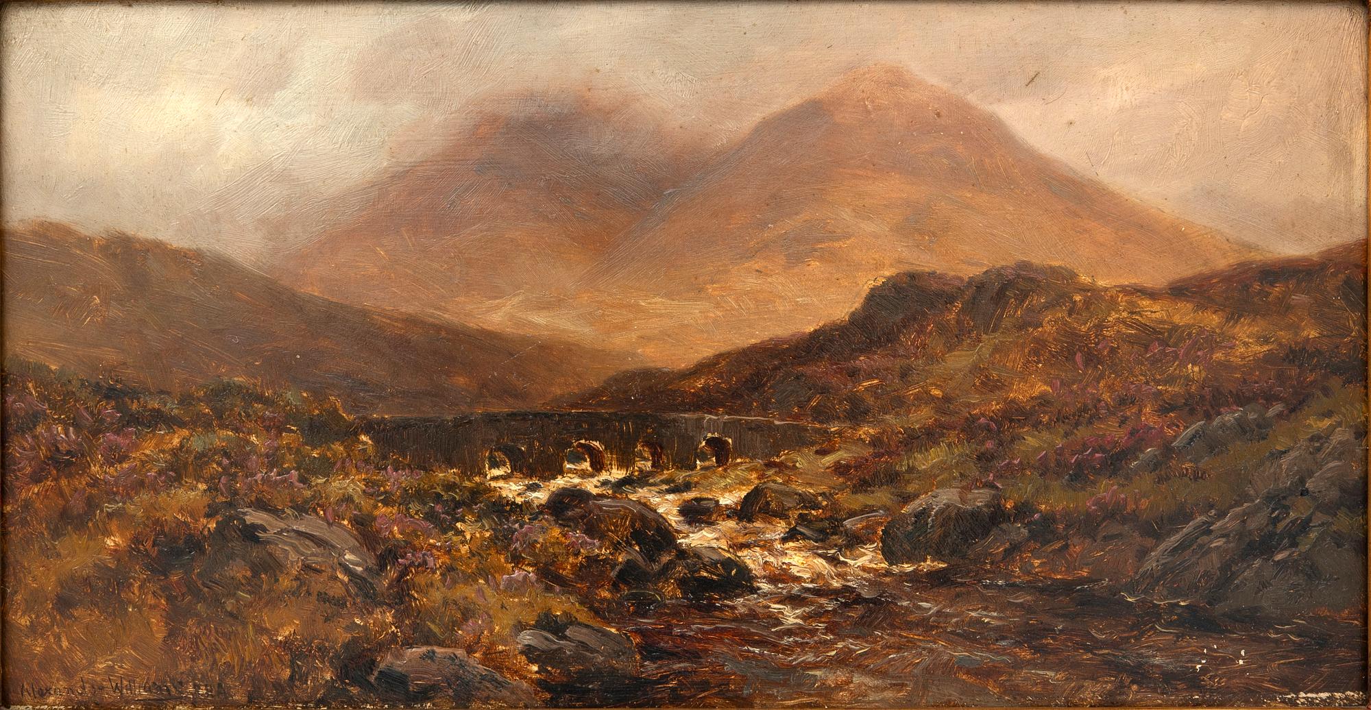 Alexander Williams, landscape motif.