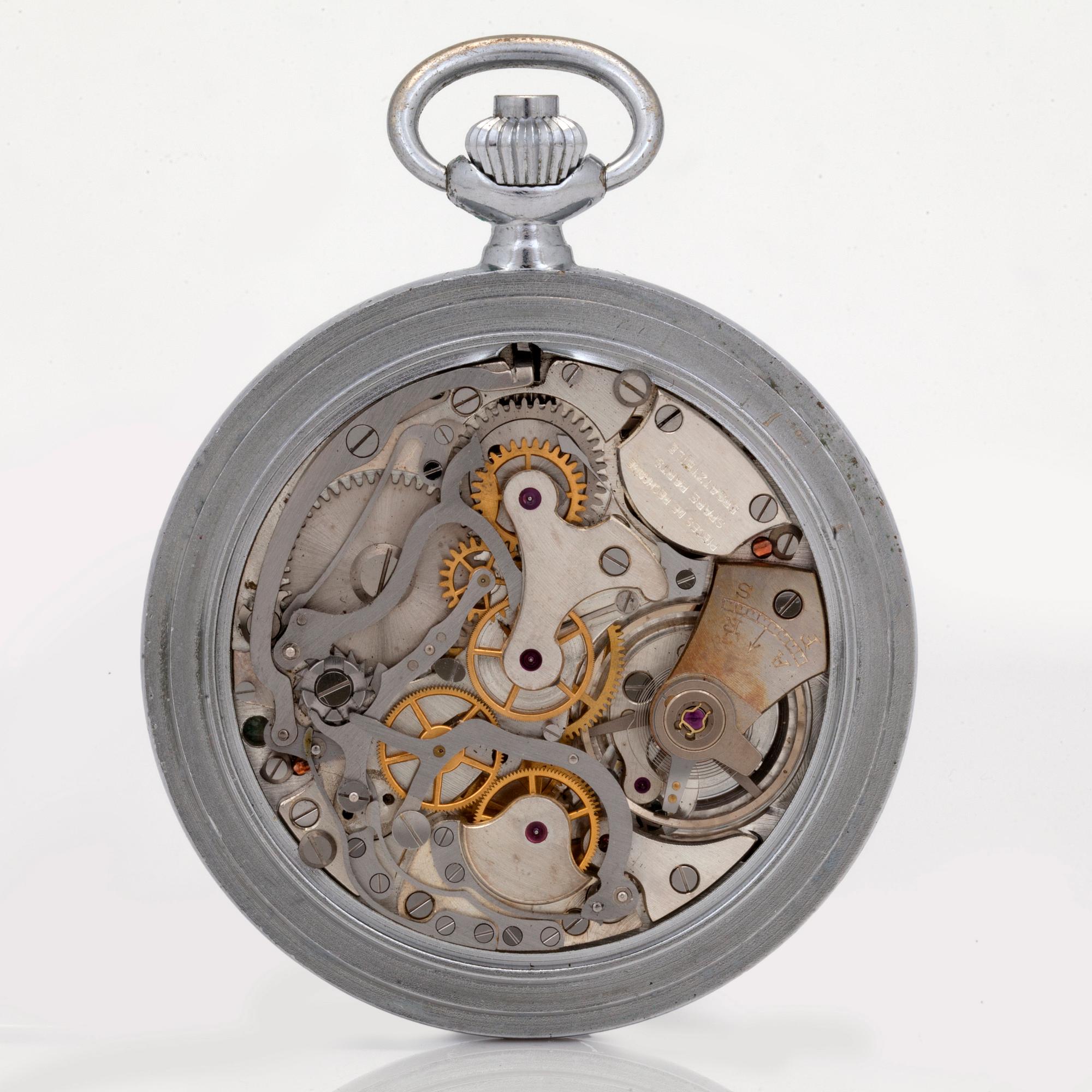 EXCELSIOR PARK pocket watch 51 mm chronograph 60 sec 30 min Bukowskis