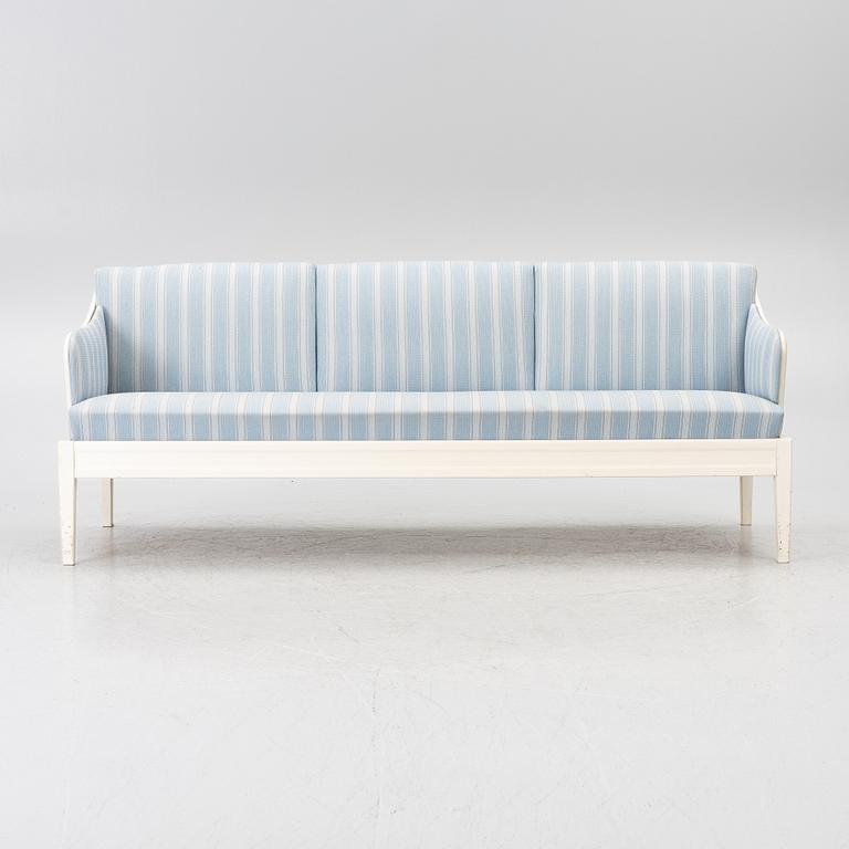 Carl Malmsten, A 'Gustavus' sofa, second half of the 20th century.