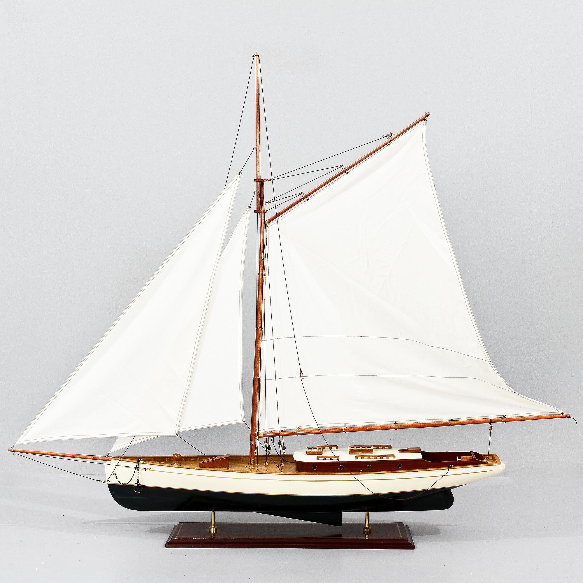 MODELLBÅT, 1900-tal.