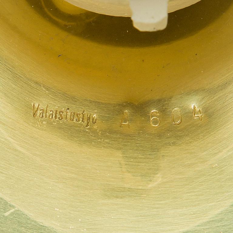 Alvar Aalto, kattovalaisin, malli A 604, Valaistustyö.