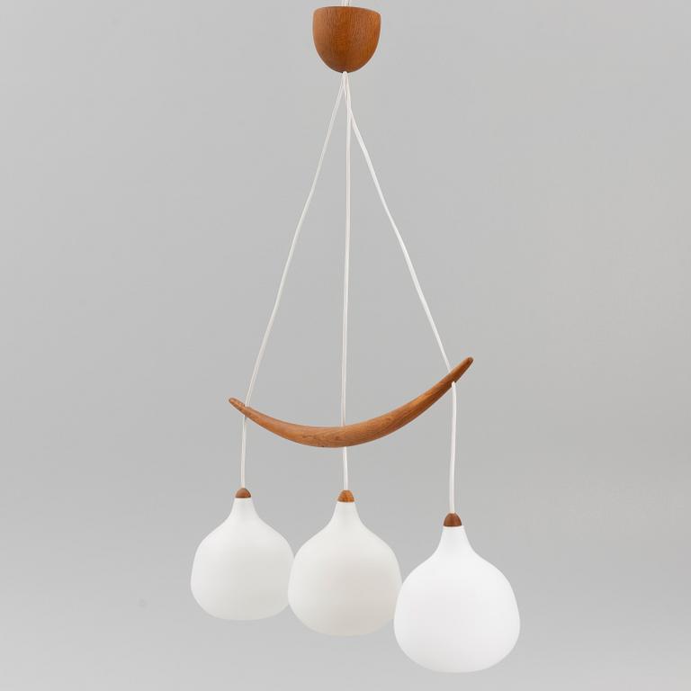 Uno & Östen Kristiansson, ceiling lamp, model no. 512 'Bananen', Luxus, 1950s/60s.