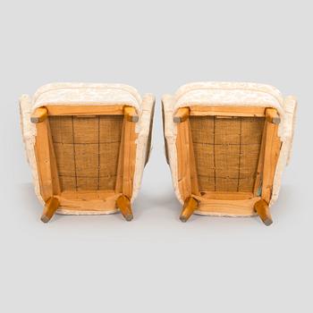 A mid-20th century armchairs.