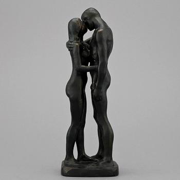 GUDMAR OLOVSON, skulptur, gips, sign. Även sign o dat Paris 1976 undertill.