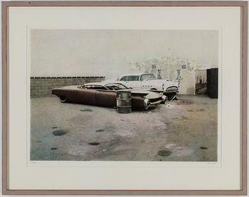 JOHN-E FRANZÉN, lithograph in colours, 2006, signed 235/280.