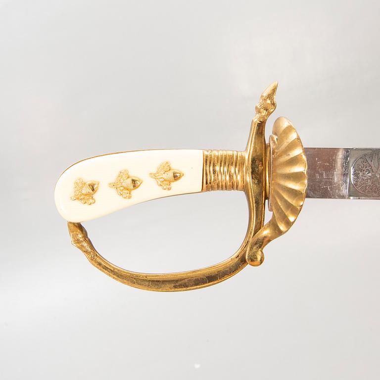 A 20th Century hunting sword.