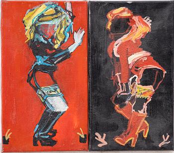 Elin Källman, Untitled, diptych.