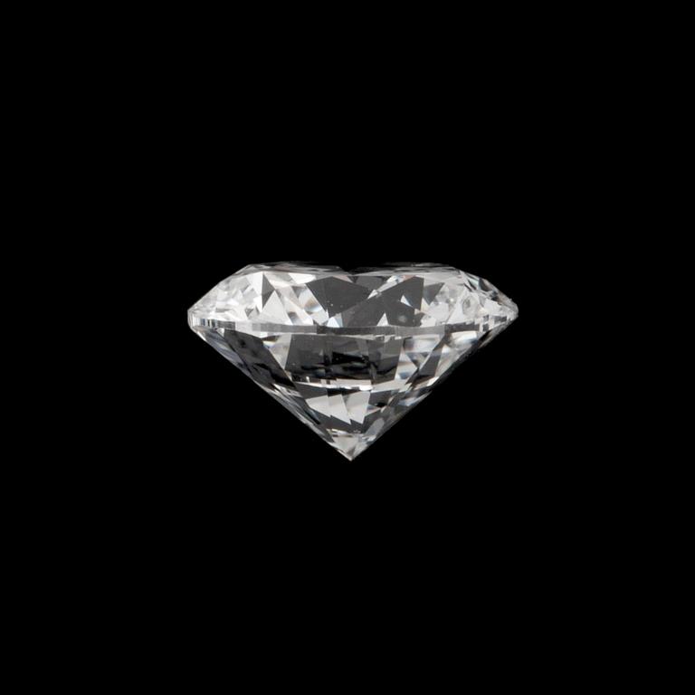 DIAMOND, brilliant-cut, 1.00 ct, D/IF. Unmounted.