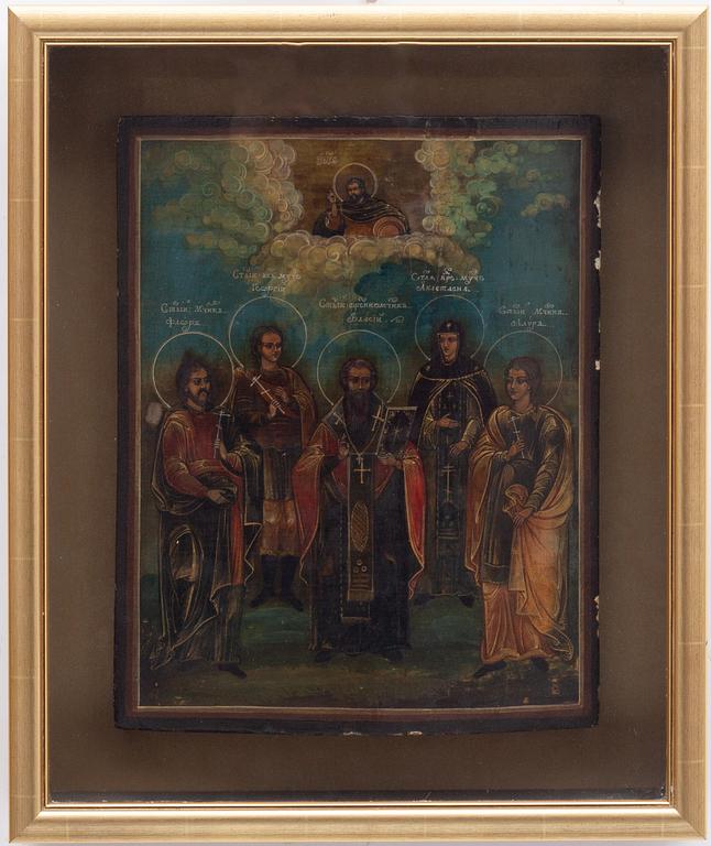 Ikon, Ryssland, omkring 1900.