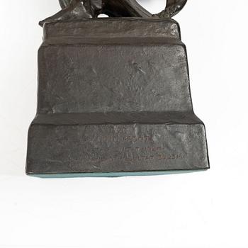 Alfred Ohlson, Athlete with Eagle.