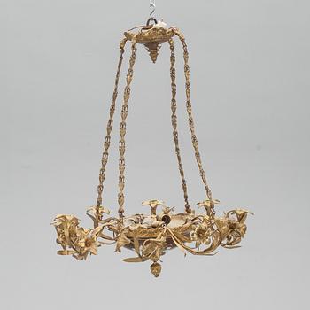 LJUSAMPEL, omkr 1900. Diam 65 cm.