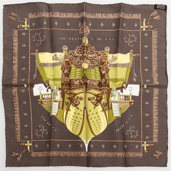 Hermès, small scarf, two pcs.