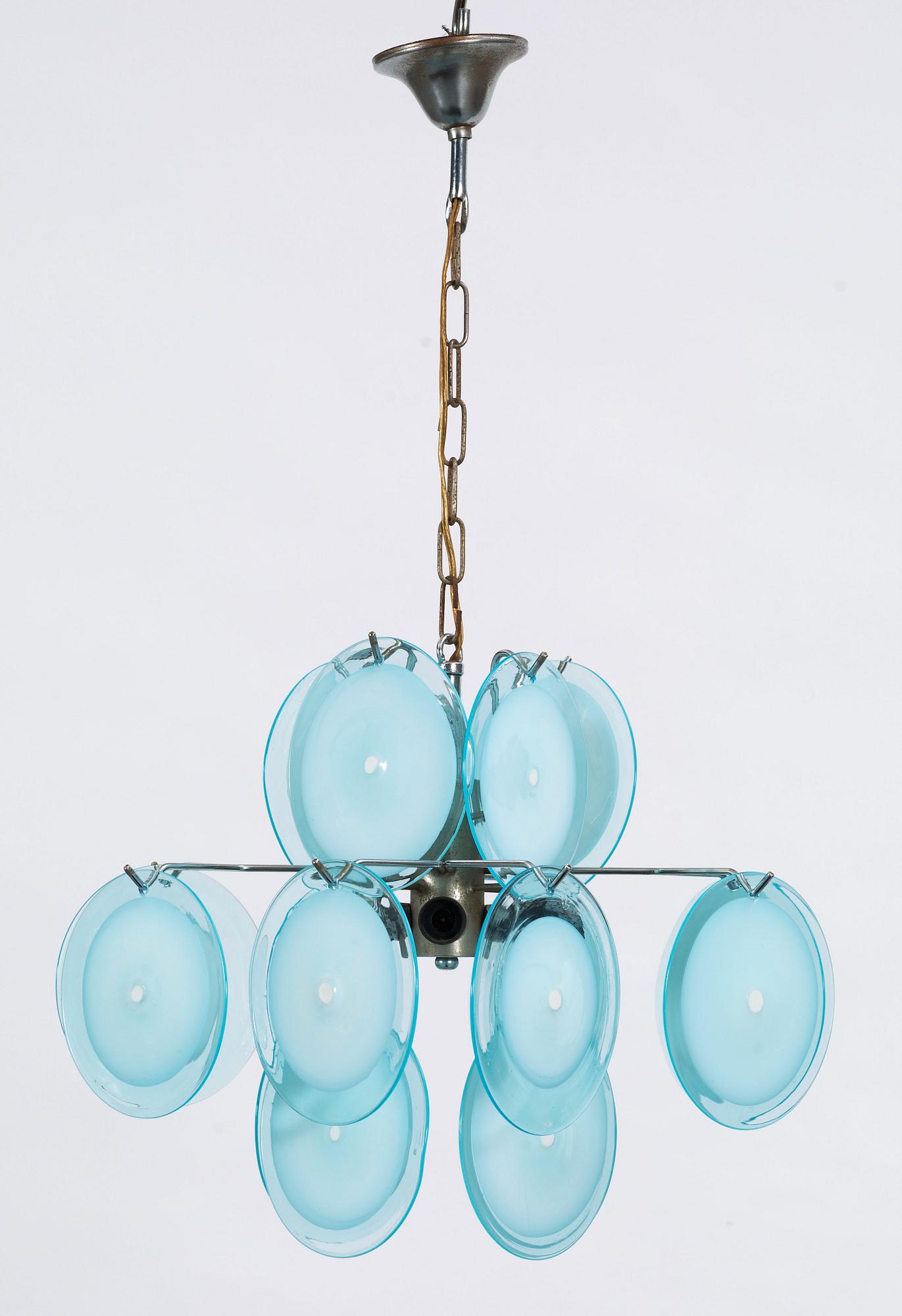 TAKLAMPA, Vistosi, Italien, 1960-tal. H 69.