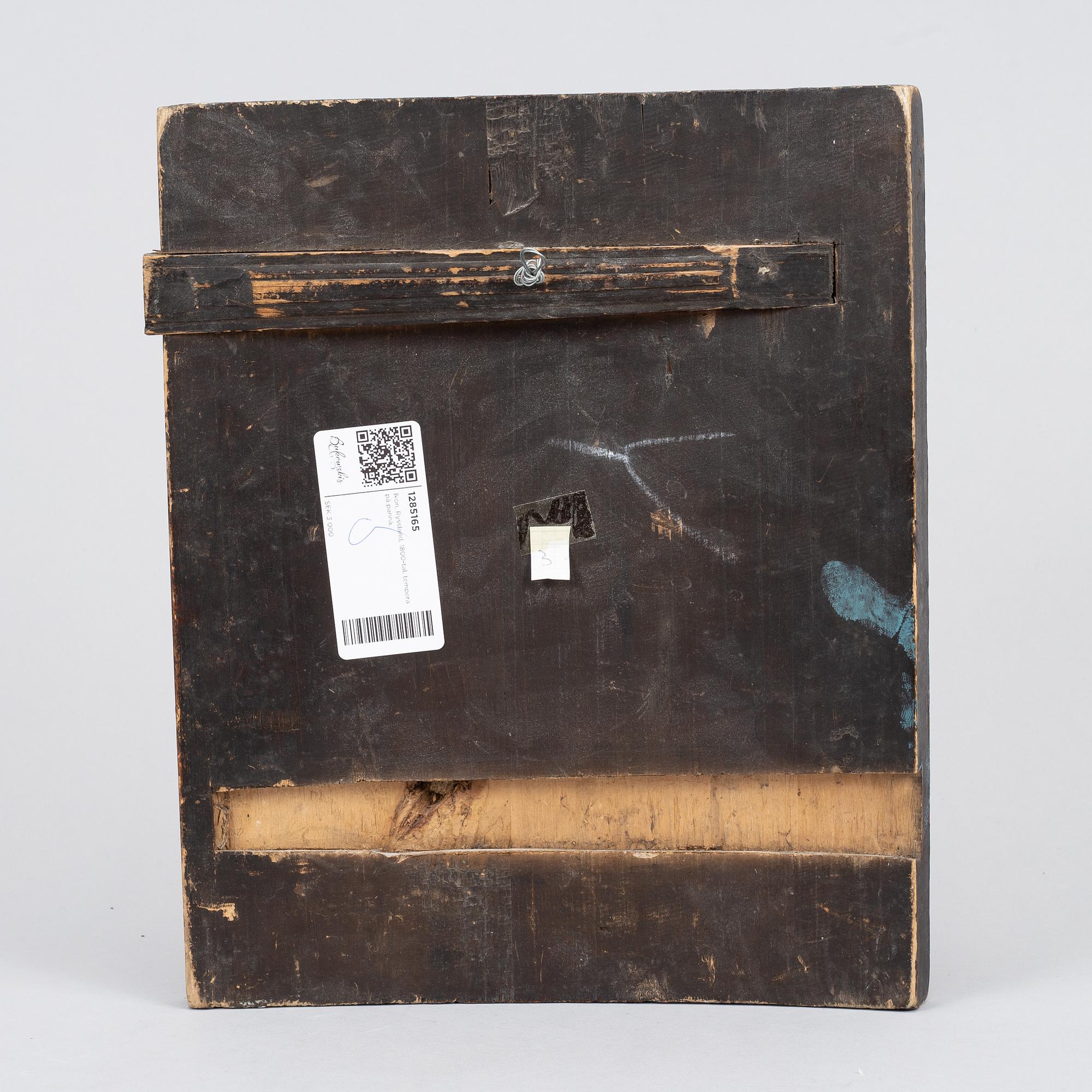 A Russian icon, 19th Century.