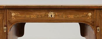 SKRIVBORD, av Georg Haupt (mästare i Stockholm 1770-1784), ej signerat. Gustavianskt.