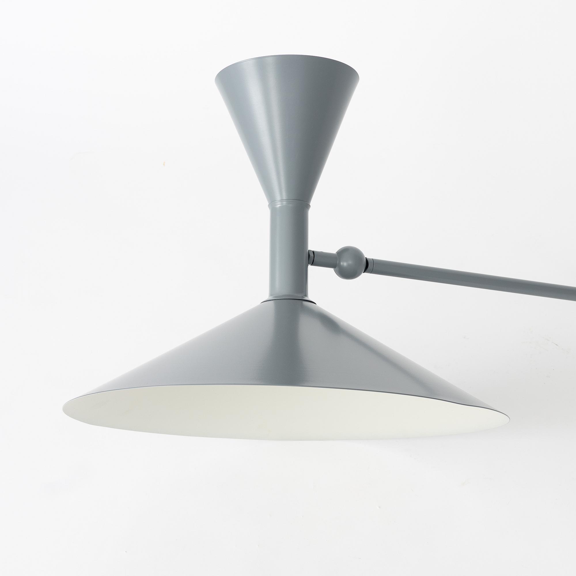 Le Corbusier (Charles-Édouard Jeanneret), Wall lamp, 'Lampe de Marseille', Nemo Lighting.