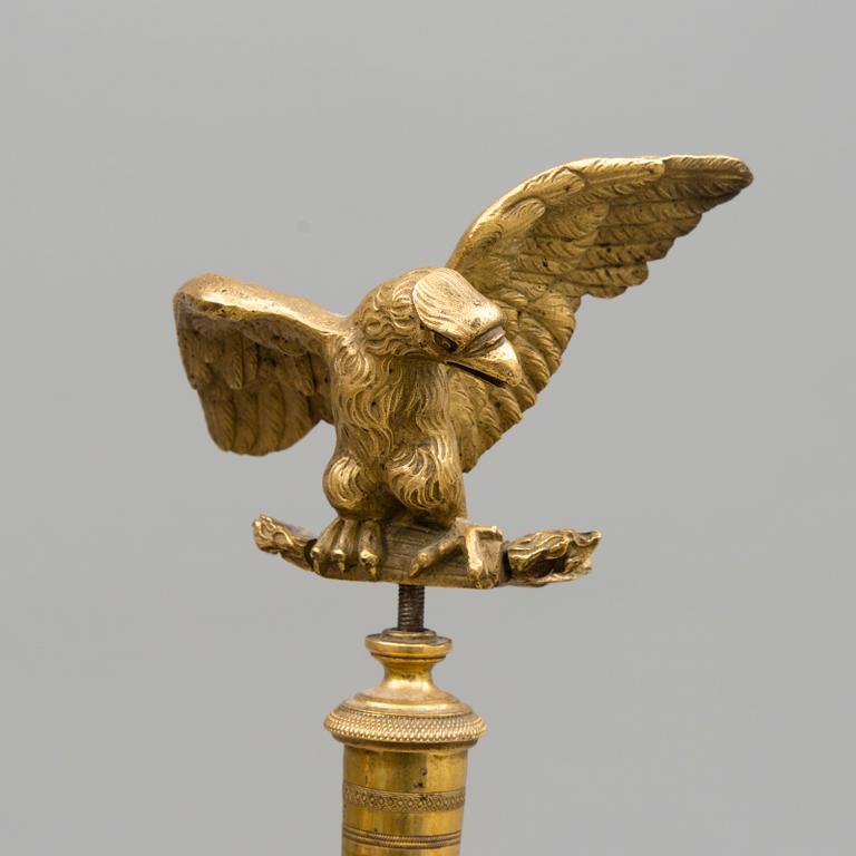 An early 19th Century Russian ormolu candelabra.