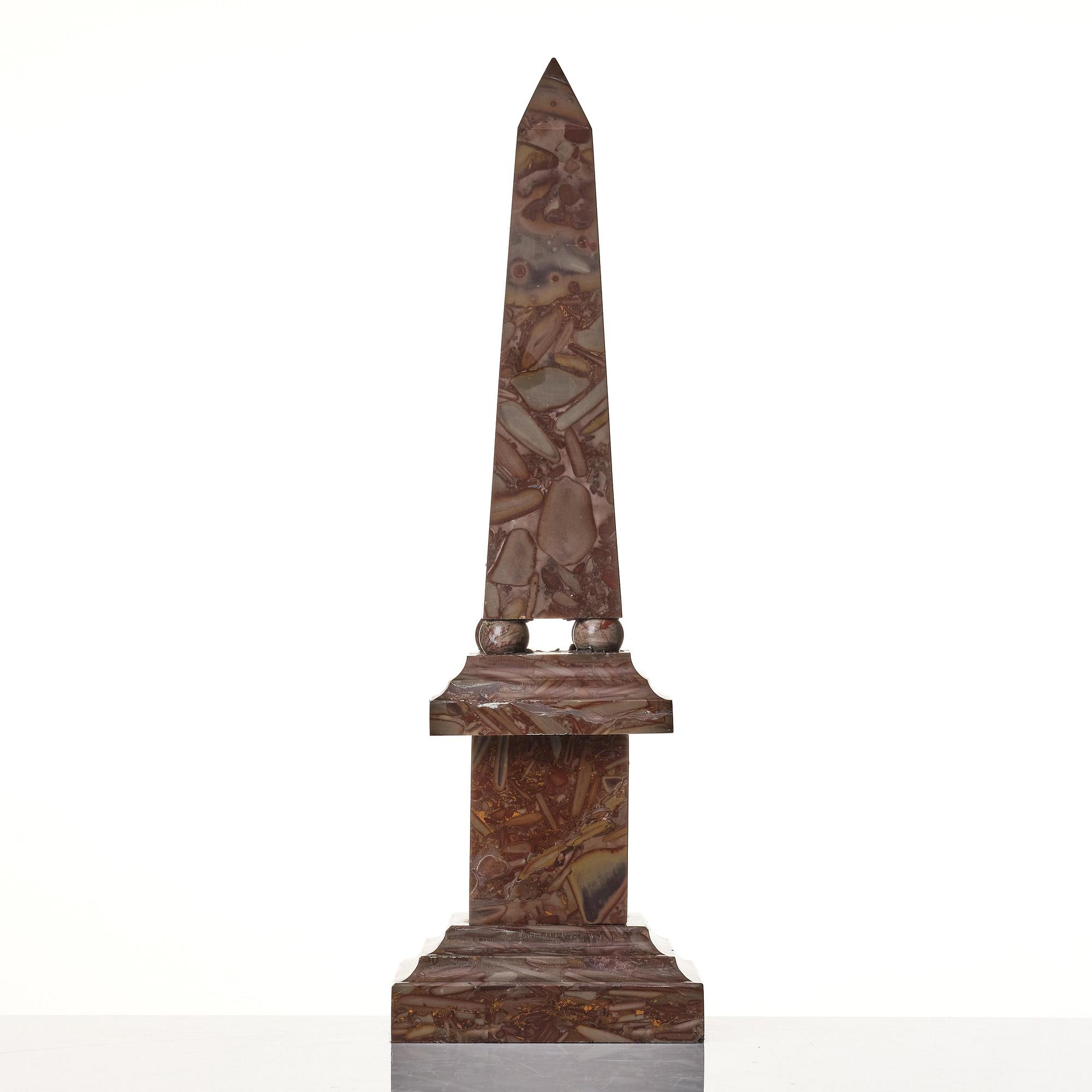 Obelisk, 1800-talets senare del.