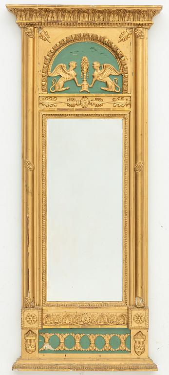 Empire, An Empire mirror, first half of the 19th century.