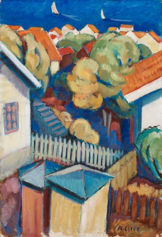 Agnes Cleve, View over Gullholmen, Sweden.