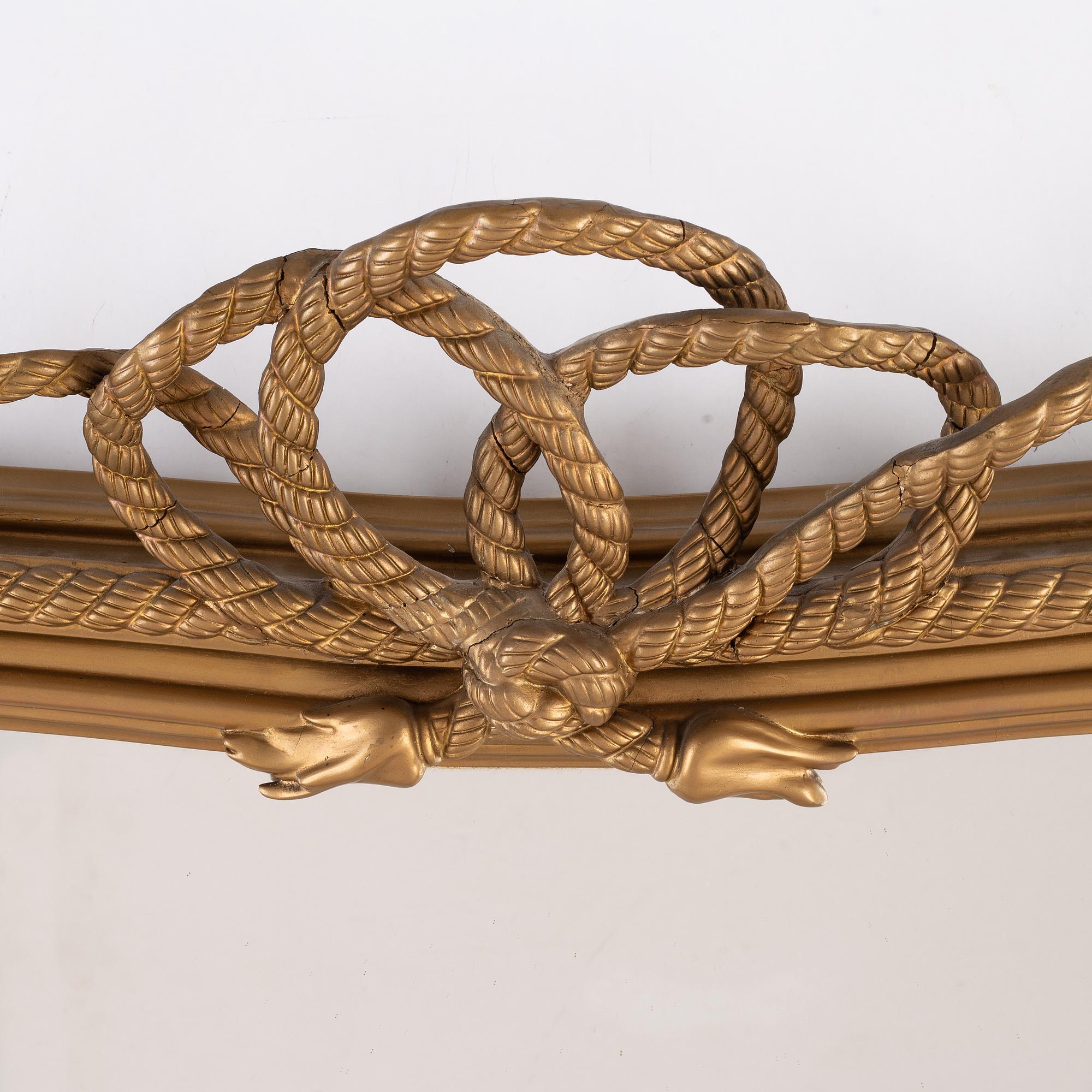 An early 20th century mirror.