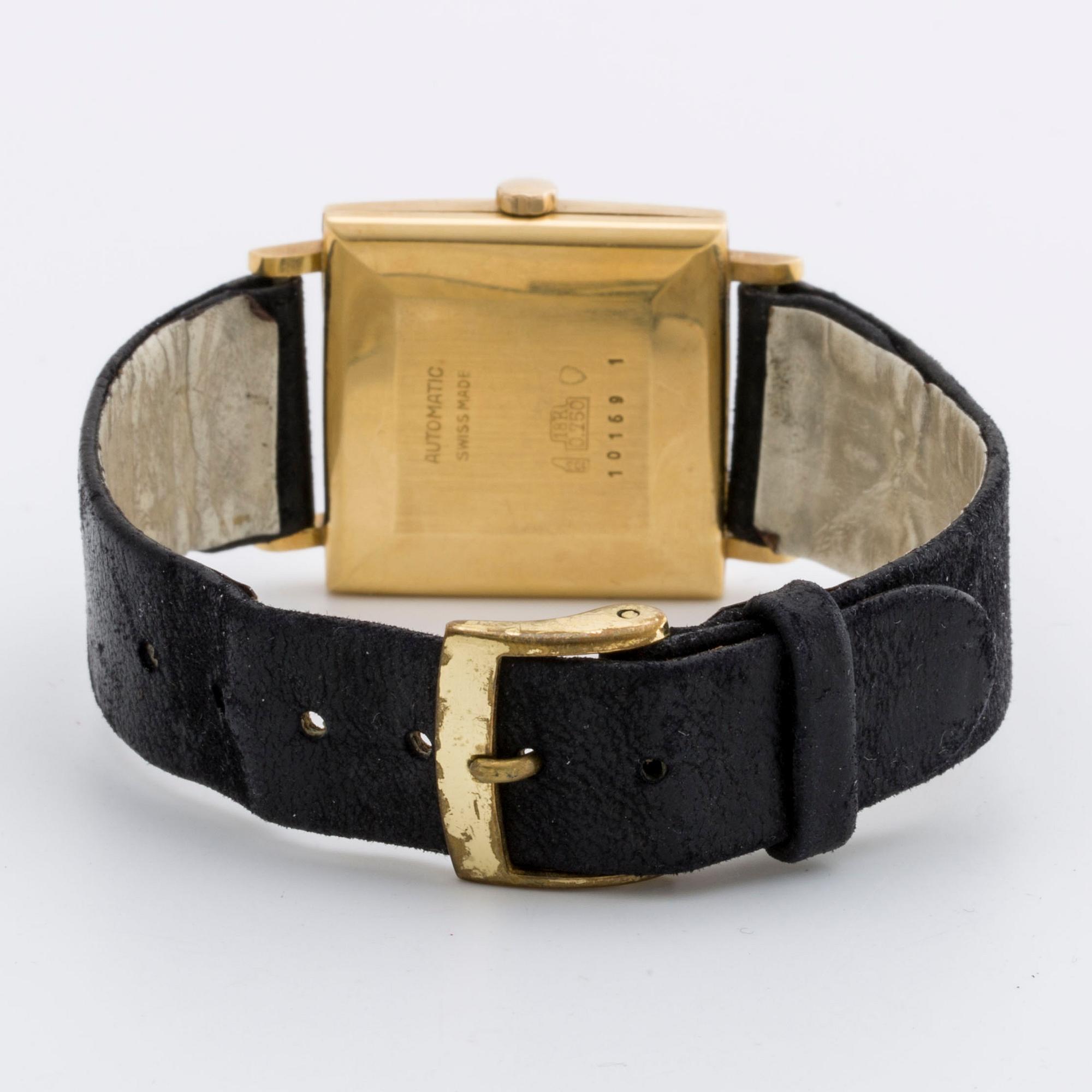CANDINO Superautomatic Gold Signs, wrist watch, 18K gold, 29 mm.