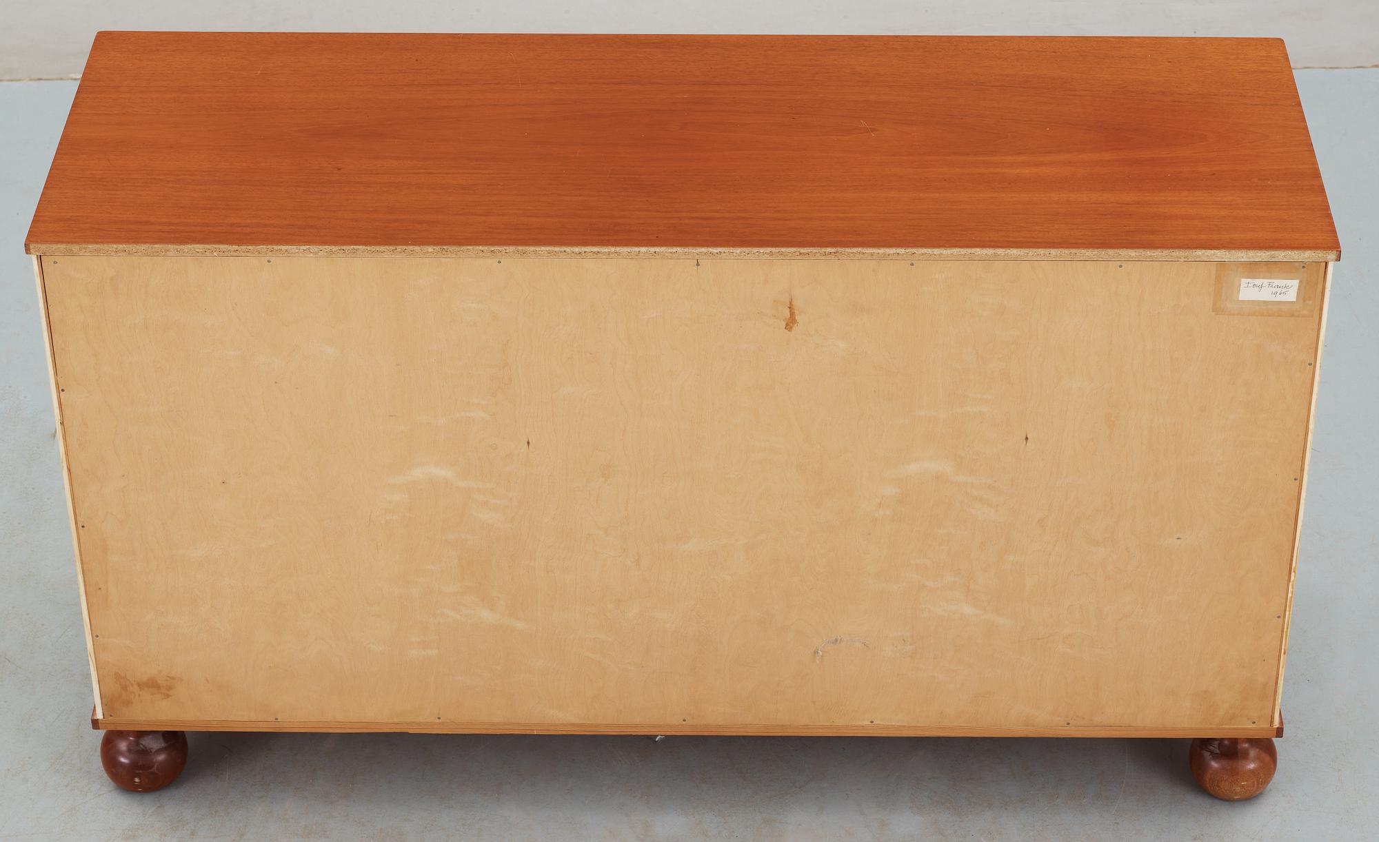 A Josef Frank 'Flora' chest of drawers, by Svenskt Tenn.