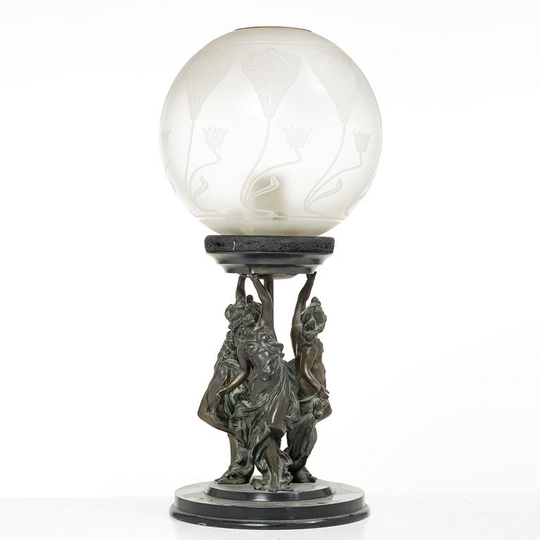 Bordslampa, 1900-tal.
