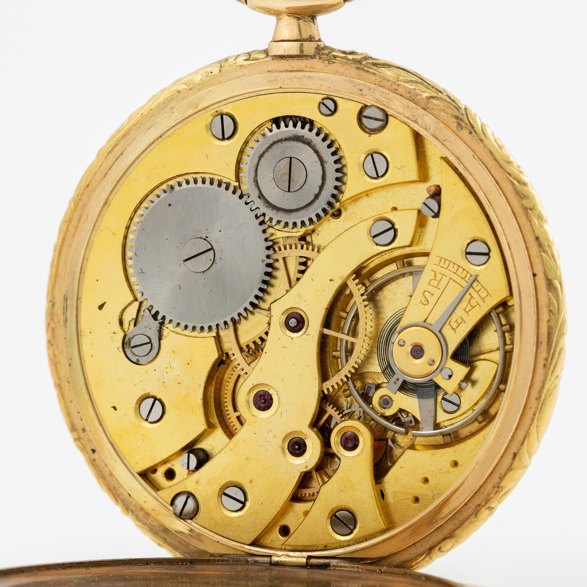 Exakt, fickur, 49 mm.