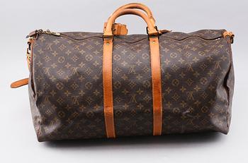 VÄSKA, Louis Vuitton, "Keepall 55", weekendbag.